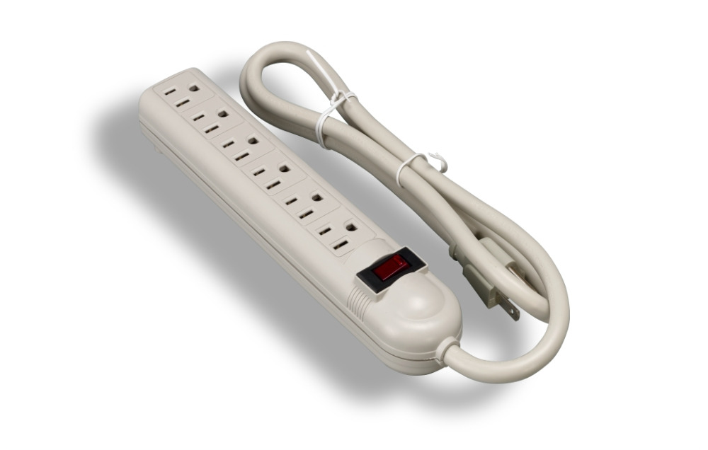 6 Outlet Power Strip with Surge Suppressor