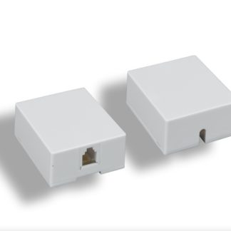 RJ-11 6P4C 1 Port Surface Mount Box