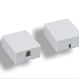 RJ-12 6P6C 1 Port Surface Mount Box