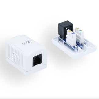1-Port Cat. 5e Surface Mount Box