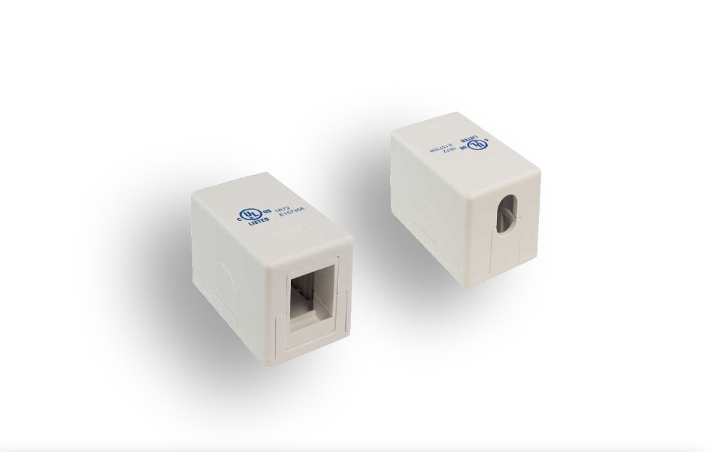 1-Port RJ-45 Surface Mount Box
