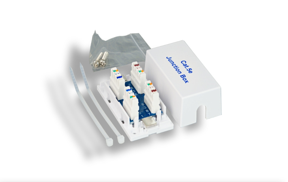 Cat.5e Junction Box, 110 Punch Down Type