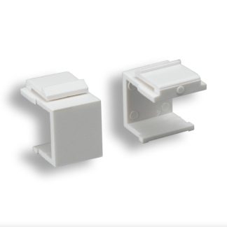Blank Insert for Wall Plate White