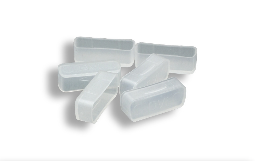DVI Female Dust Cover, 50/Bag