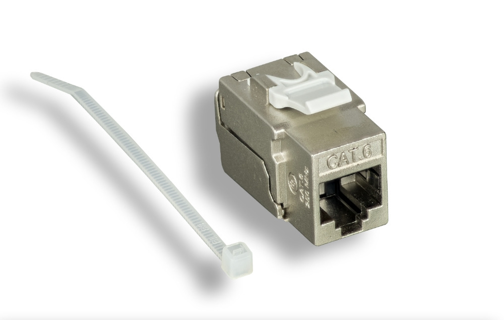 Cat. 6 Shielded Punch Down Keystone Jack