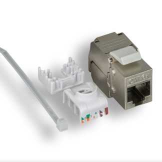 Cat. 6a Shielded Tool-less Keystone Jack
