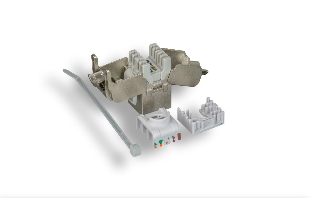 Cat. 6a Shielded Tool-less Keystone Jack - Image 2