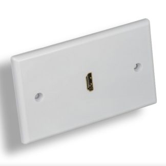 1-Port HDMI Wall Plate with Cable