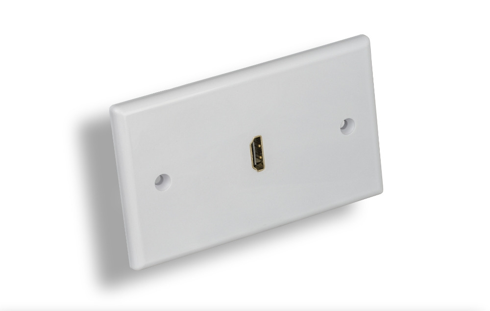 1-Port HDMI Wall Plate with Cable
