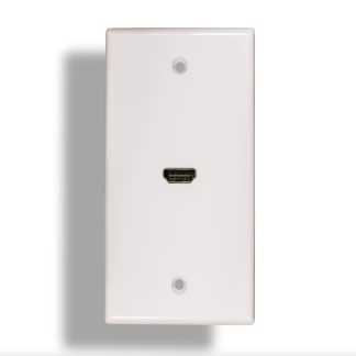 1-Port HDMI Wall Plate