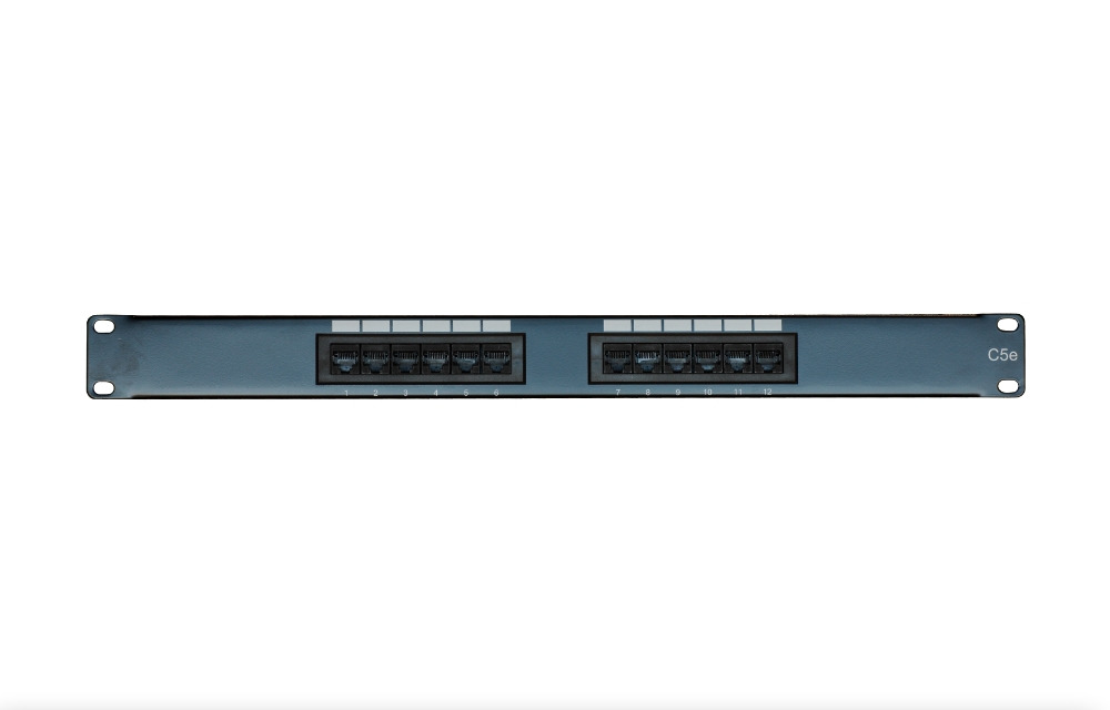 12-port Cat 5e Patch Panel 110 Type - Image 2