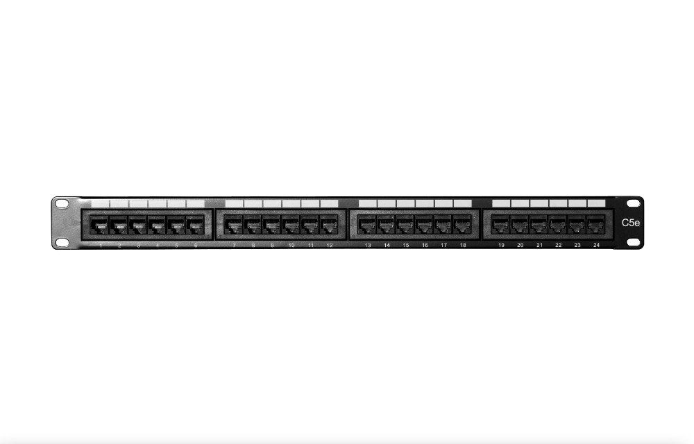 24-port Cat 5e Patch Panel 110 Type