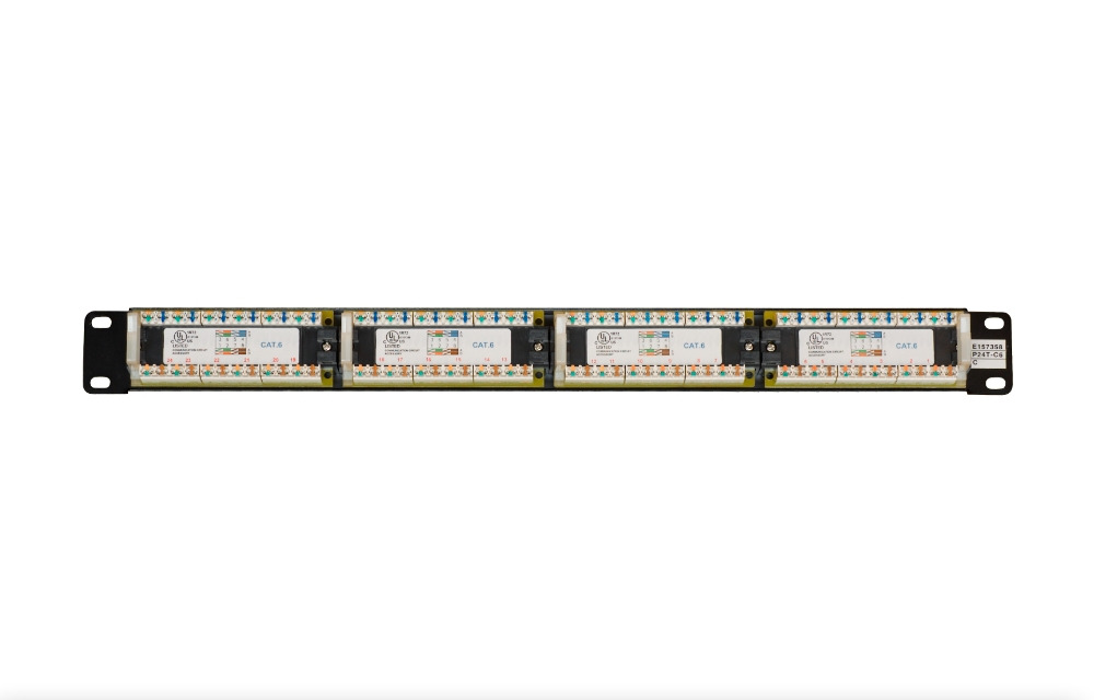 24-port Cat 6 Patch Panel 110 Type - Image 2