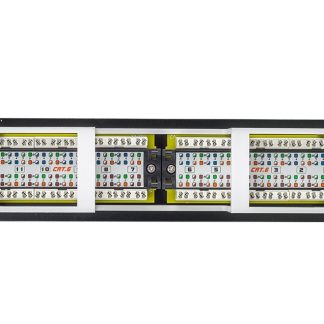 12-port Cat 6 Mini Patch Panel 110 Type