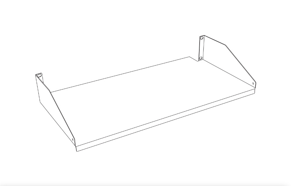Single Side Rack Shelf
