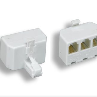 6P/4C 2 Line, L1/L2/L1+L2, Modular T-Adapter