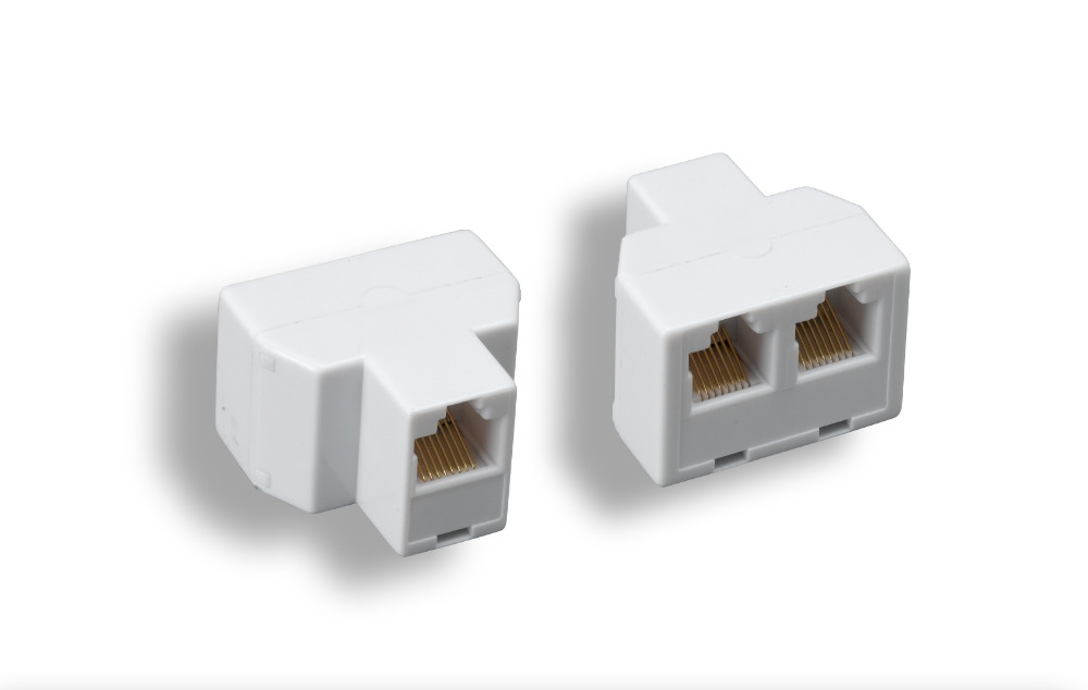 RJ-45 8P/8C Modular T-Adapter