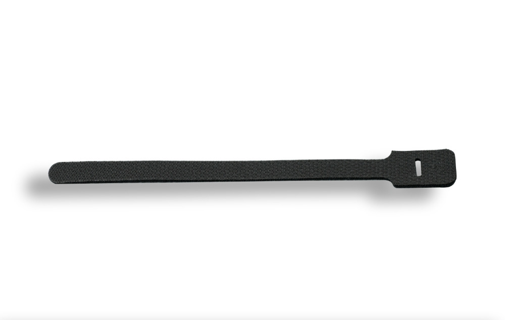 6in Reusable Cable Ties, Black