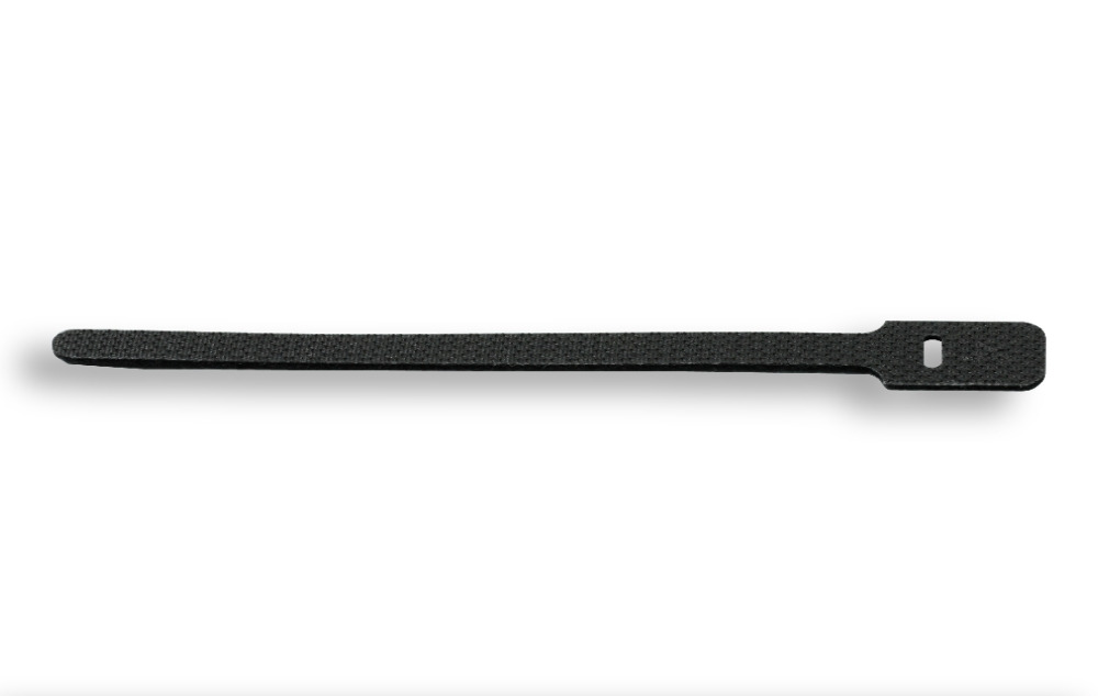 9in Reusable Cable Ties, Black