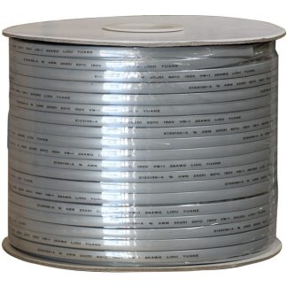 8C 28AWG Modular Flat Bulk Cable
