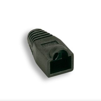 Cat. 6 RJ-45 Strain Relief Boot Black