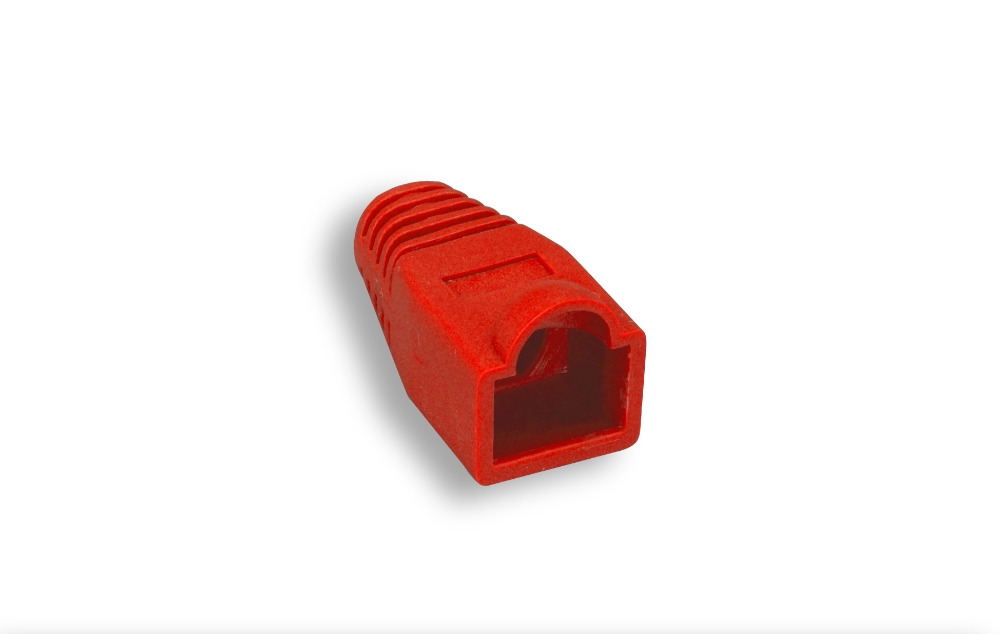 RJ45 Strain Relief Boot Red