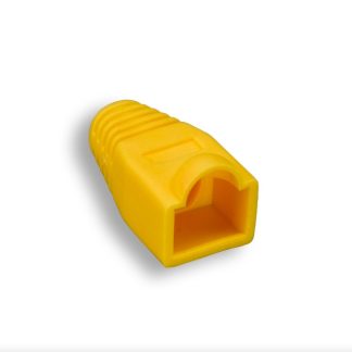 RJ45 Strain Relief Boot Yellow