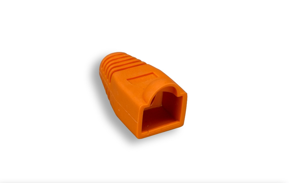 RJ45 Strain Relief Boot Orange