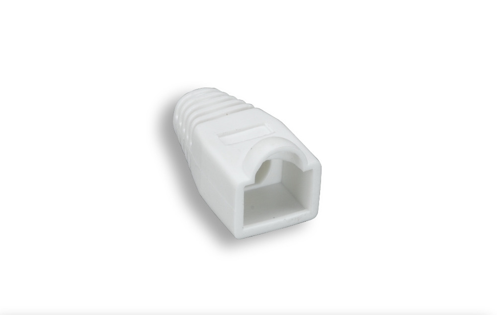 RJ45 Strain Relief Boot White